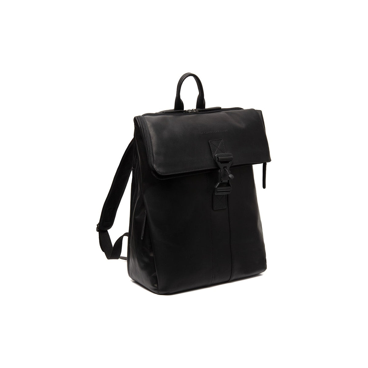 
Savona Mochila de cuero flor para portátil en clásico 100% cuero flor integral - Full Exterior Vista frontal y silueta entallada | Comprar online