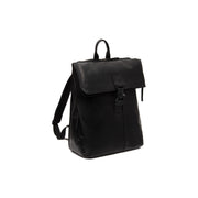 
Savona Mochila de cuero flor para portátil en clásico 100% cuero flor integral - Full Exterior Vista frontal y silueta entallada | Comprar online
