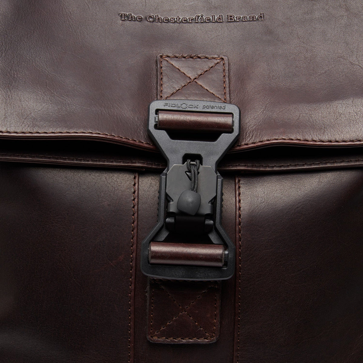 
Savona Mochila de cuero flor para portátil – alternate product view 3