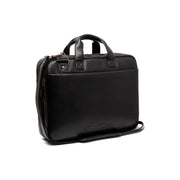 
Iseo Maletín para portátil de cuero flor en clásico 100% cuero flor integral - Full Exterior Vista frontal y silueta entallada | Comprar online