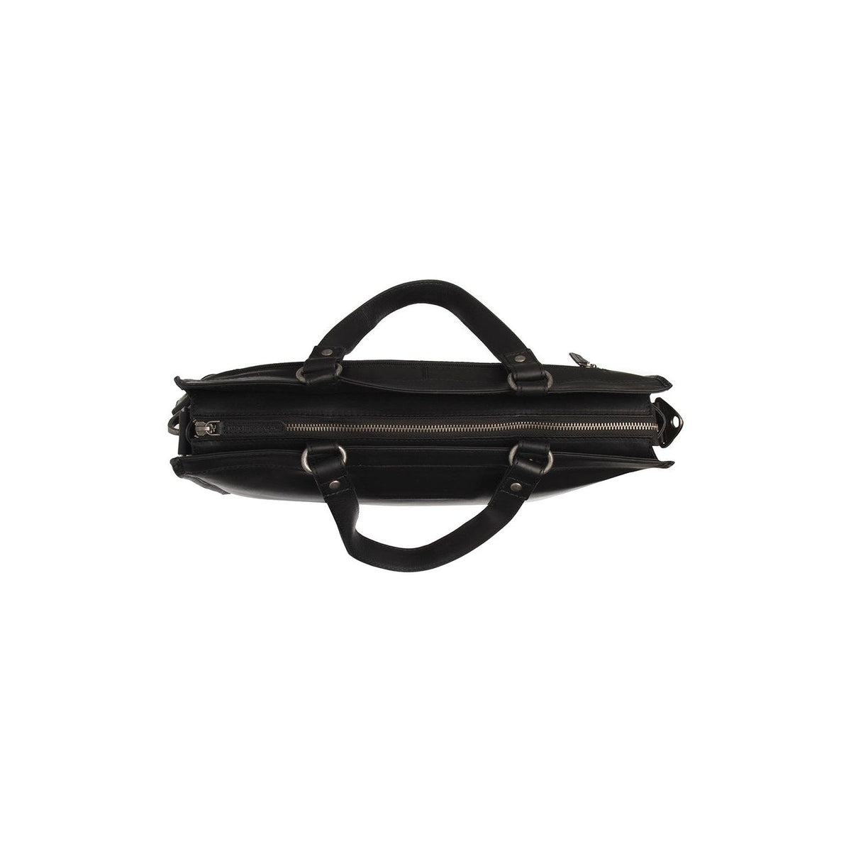 Vista interior Showing Dedicated Padded Laptop Sleeve &amp; Multi-Compartment Organization