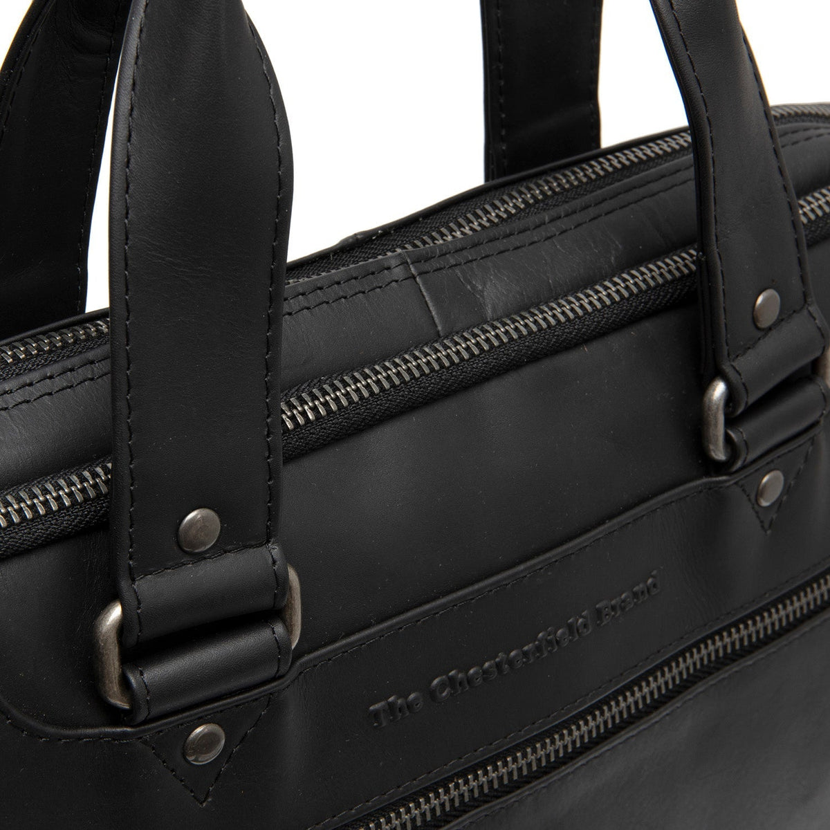 Vista interior Showing Dedicated Padded Laptop Sleeve &amp; Multi-Compartment Organization