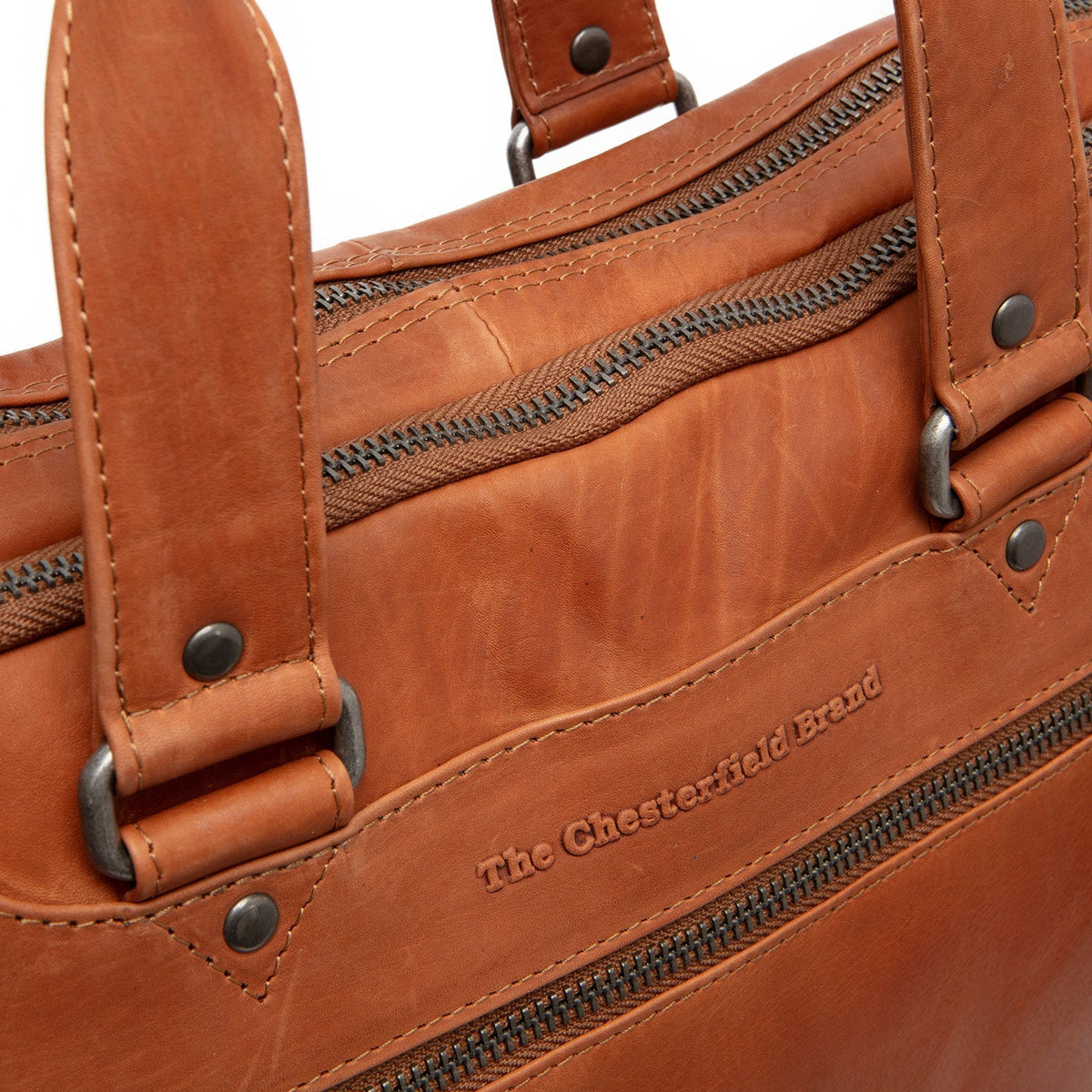Montara Full-Grain Leather Laptop Bag para Mujer – Vista alternativa del producto 2