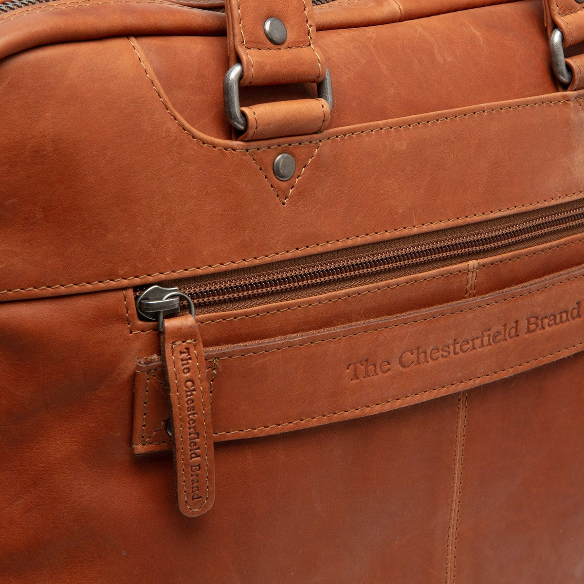 Montara Full-Grain Leather Laptop Bag para Mujer – Vista alternativa del producto 3