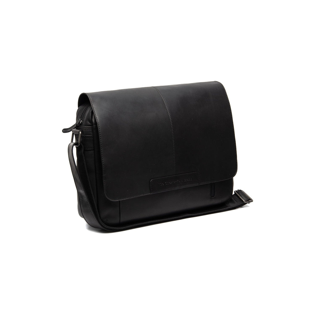 
Richard Maletín para portátil de cuero flor en clásico 100% cuero flor integral - Full Exterior Vista frontal y silueta entallada | Comprar online