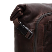 Liverpool Full-Grain Leather Roll-top Backpack para Mujer – Vista alternativa del producto 3