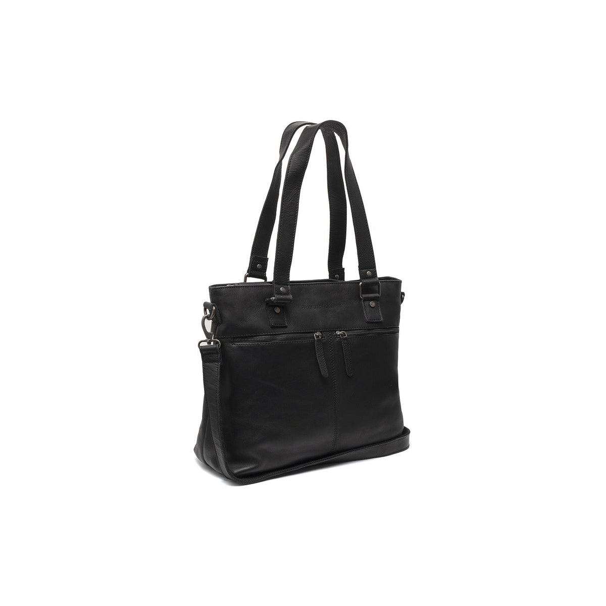 Rome Full-Grain Leather Shopper para Mujer in Classic 100% Full-Grain Leather - Full Exterior Front Profile View | Comprar online