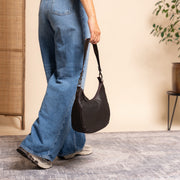 Alexandria Full-Grain Leather Shoulder Bag para Mujer – Vista alternativa del producto 3