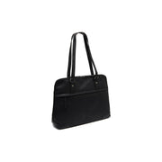 Branson Full-Grain Leather Shoulder Bag para Mujer in Classic 100% Full-Grain Leather - Full Exterior Front Profile View | Comprar online