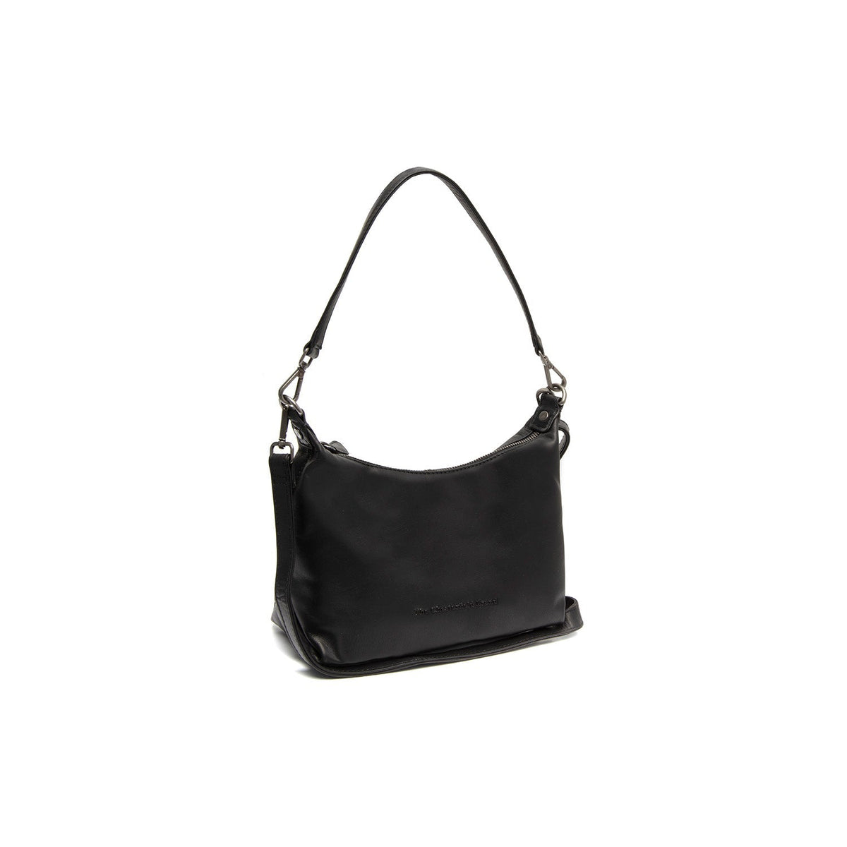 
Christie Bolso de hombro de cuero flor en clásico 100% cuero flor integral - Full Exterior Vista frontal y silueta entallada | Comprar online