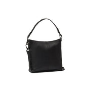 Jen Full-Grain Leather Shoulder Bag para Mujer in Classic 100% Full-Grain Leather - Full Exterior Front Profile View | Comprar online