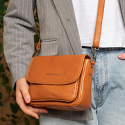 Miloa Full-Grain Leather Shoulder Bag para Mujer – Vista alternativa del producto 2
