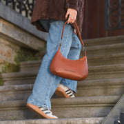 Nancy Full-Grain Leather Shoulder Bag para Mujer – Vista alternativa del producto 3