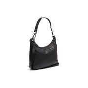 Olvia Full-Grain Leather Shoulder Bag para Mujer in Classic 100% Full-Grain Leather - Full Exterior Front Profile View | Comprar online