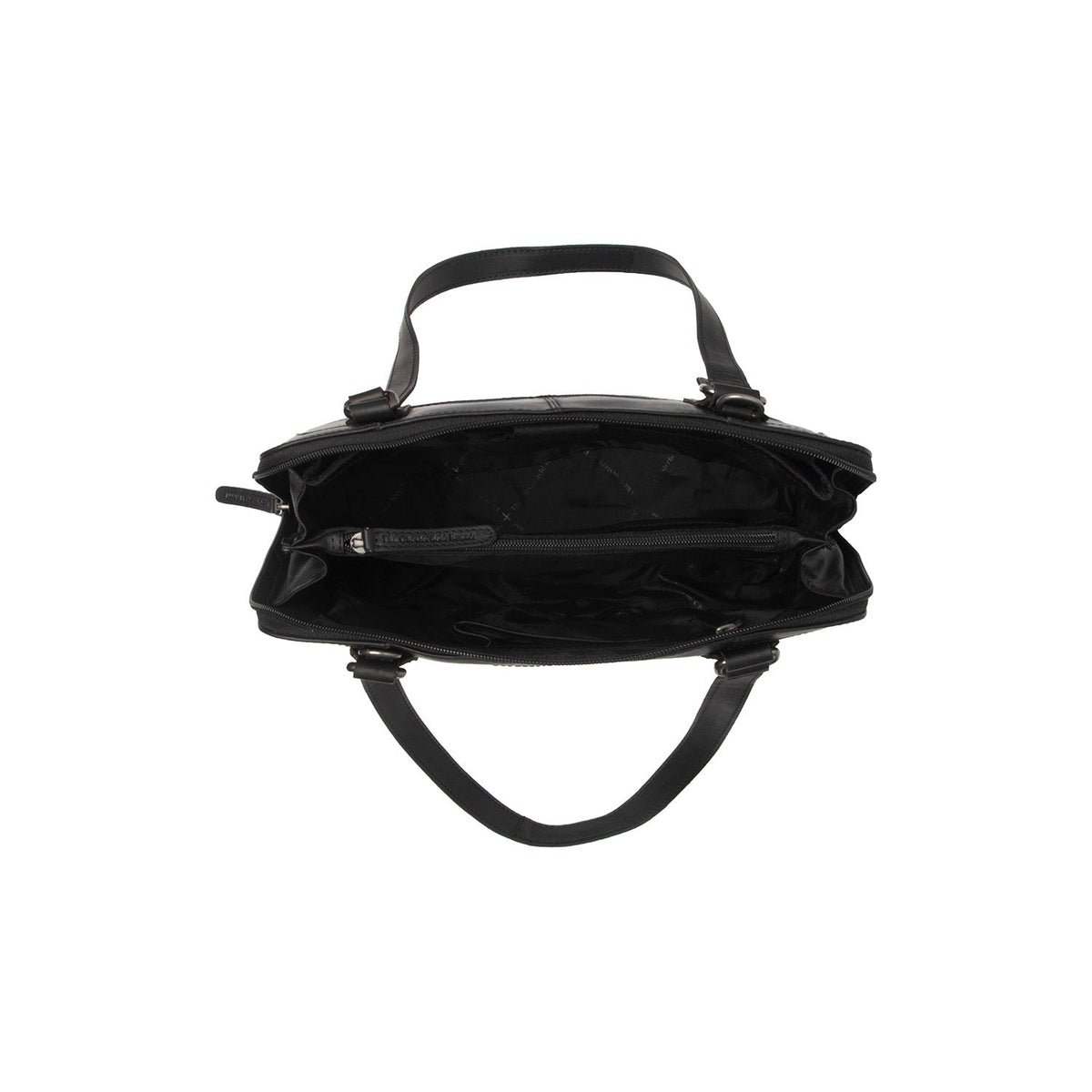 Vista interior Showing Dedicated Padded Laptop Sleeve &amp; Multi-Compartment Organization