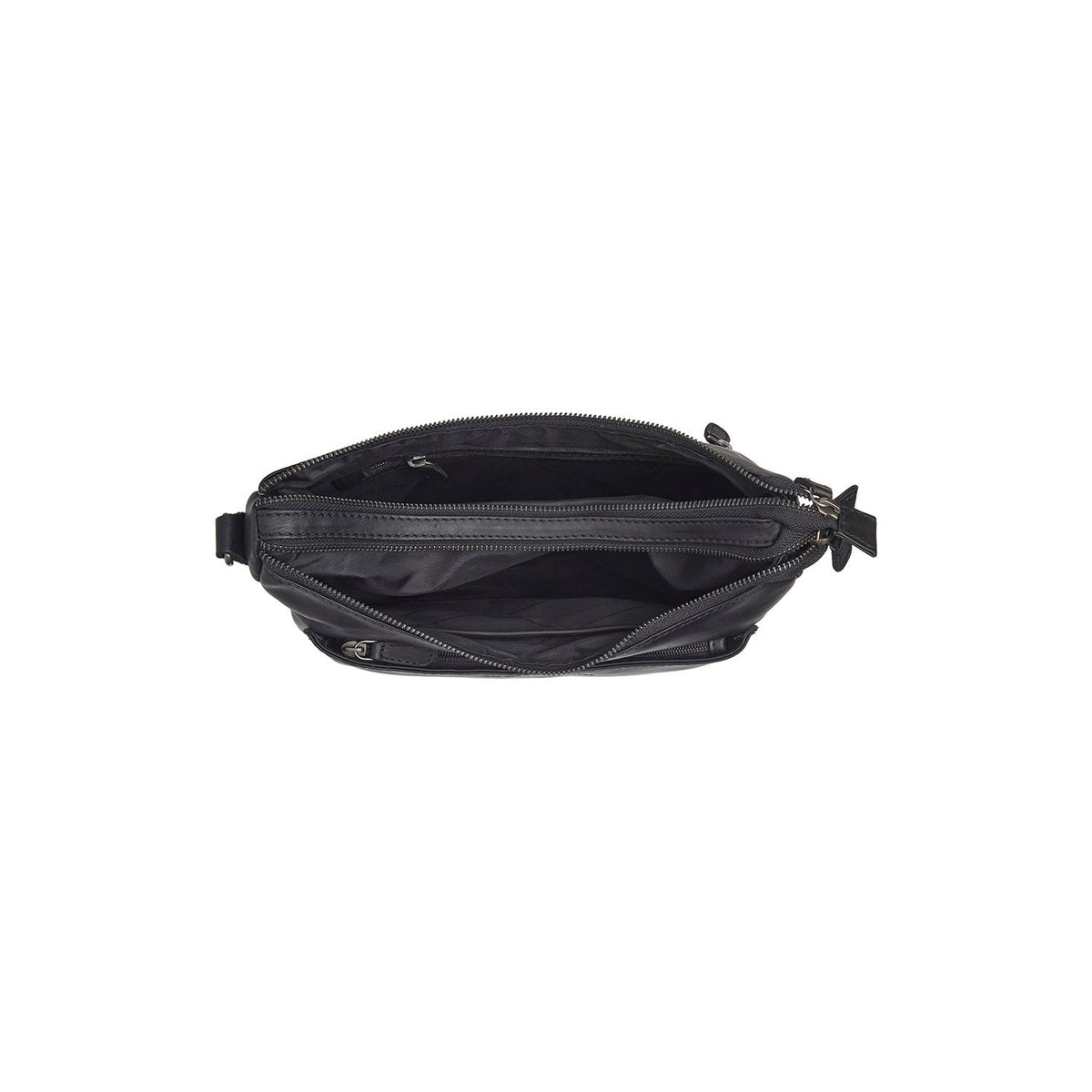 Vista interior Showing Dedicated Padded Laptop Sleeve &amp; Multi-Compartment Organization