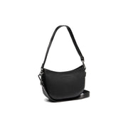Valentano Full-Grain Leather Shoulder Bag para Mujer in Tan 100% Full-Grain Leather - Full Exterior Front Profile View | Comprar online