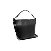 
Zira Bolso de hombro de cuero flor en clásico 100% cuero flor integral - Full Exterior Vista frontal y silueta entallada | Comprar online
