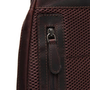 Brown Leather Sling Bag Bowey para Mujer, detail view 4
