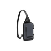 Leather Sling Bag Salla para Mujer in Classic 100% Full-Grain Leather - Full Exterior Front Profile View | Comprar online