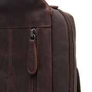 Brown Leather Sling Bag Turelle para Mujer, detail view 3