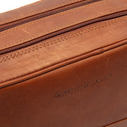 Stacey Full-Grain Leather Toiletry Bag para Mujer – Vista alternativa del producto 3