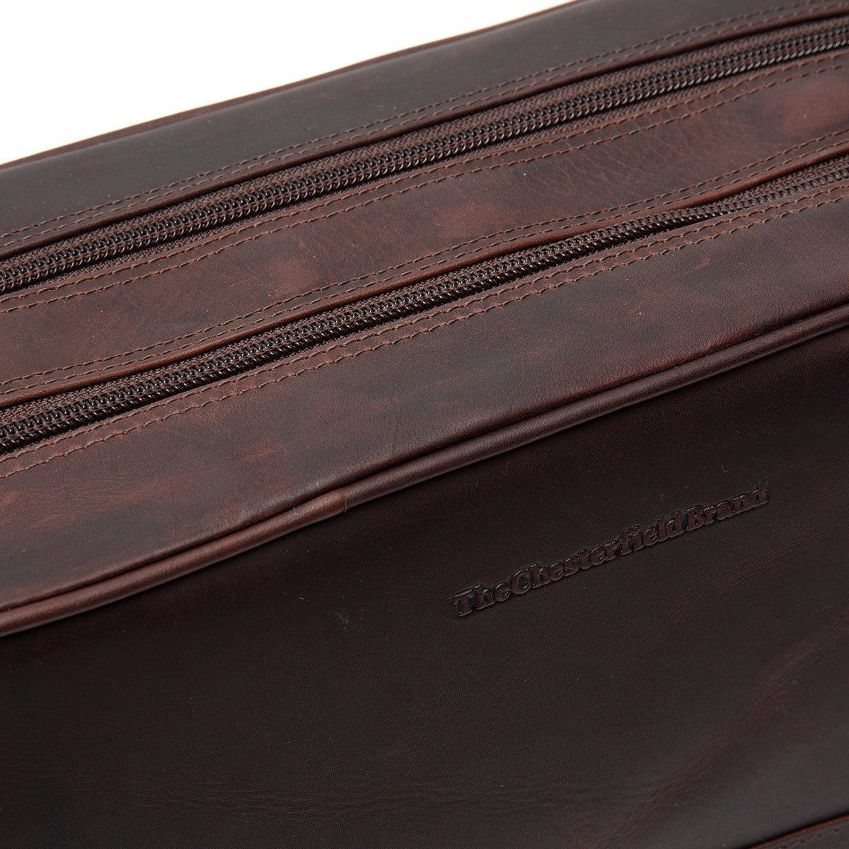 Stefan Full-Grain Leather Toiletry Bag para Mujer – Vista alternativa del producto 3
