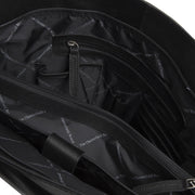 
Classic 100% Full-Grain leather Bag - Perspectiva trasera con correas de cuero reforzadas