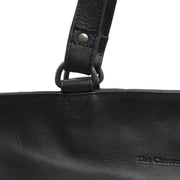 
Berlin Bolso tote de cuero flor - Perfil lateral estructurado con profundidad de fuelle
