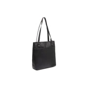 Raynor Full-Grain Leather Tote Bag para Mujer in Classic 100% Full-Grain Leather - Full Exterior Front Profile View | Comprar online