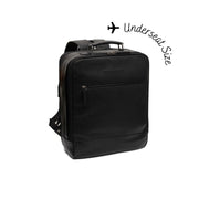 
Jamaica Cuero Flor Integral Travel Backpack en clásico 100% cuero flor integral - Full Exterior Vista frontal y silueta entallada | Comprar online