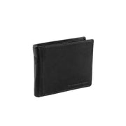 Alvina Full-Grain Cartera de Cuero para Hombre in Classic 100% Full-Grain Leather - Full Exterior Front Profile View | Comprar online