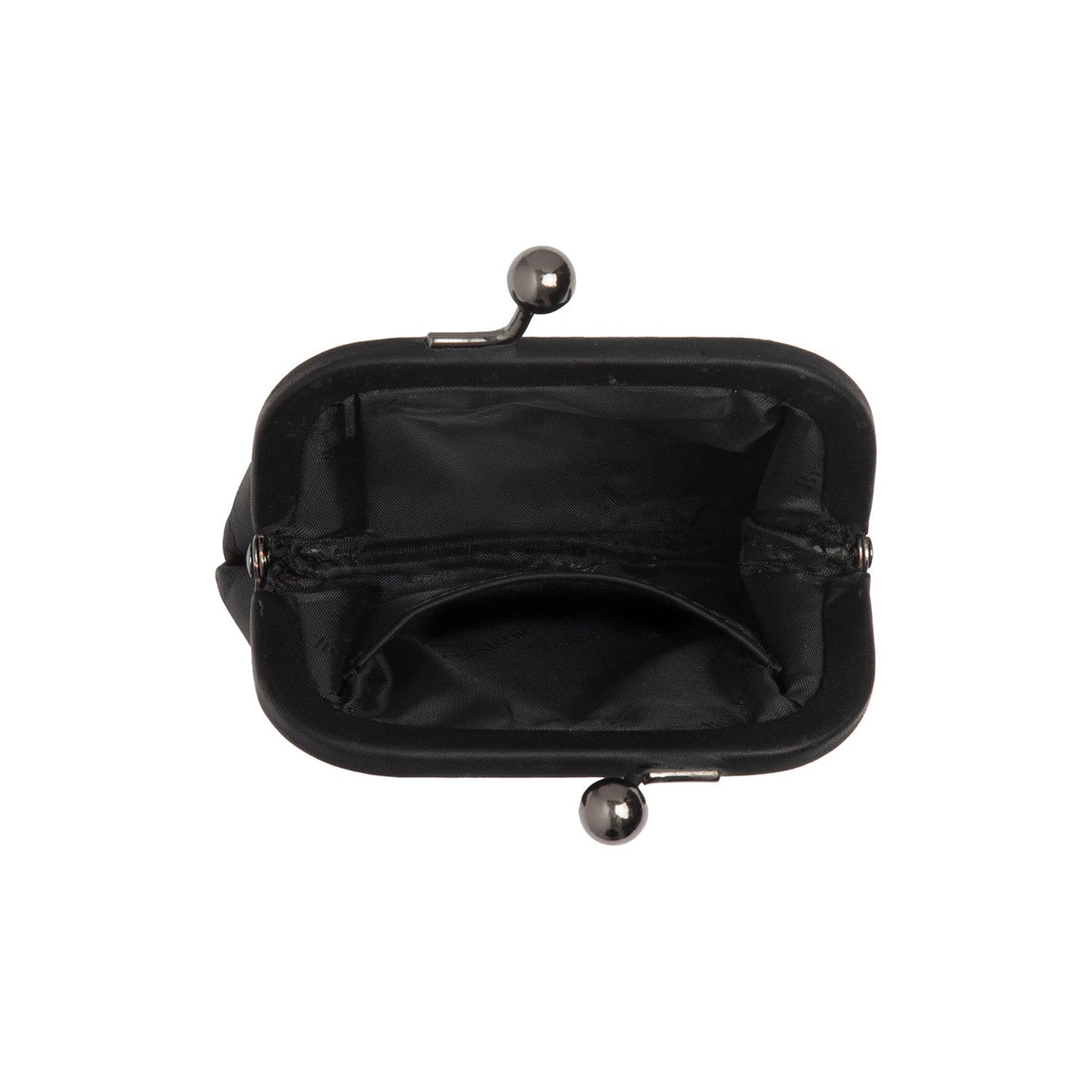 Calvia Full-Grain Cartera de Cuero para Mujer - Structured Side Profile Showing Gusset Depth &amp; Expansion Capacity