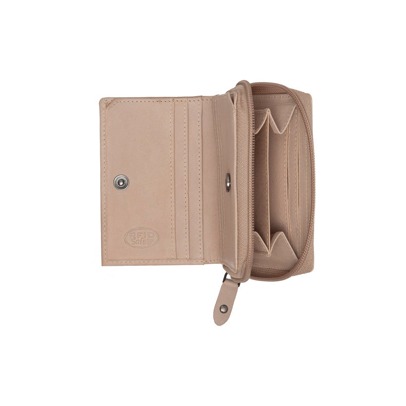 Floren Full-Grain Cartera de Cuero para Mujer