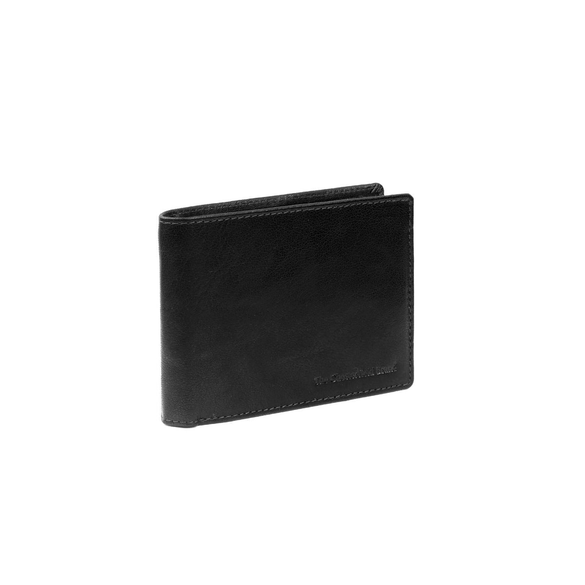 Harlem Full-Grain Cartera de Cuero para Hombre in Classic 100% Full-Grain Leather - Full Exterior Front Profile View | Comprar online