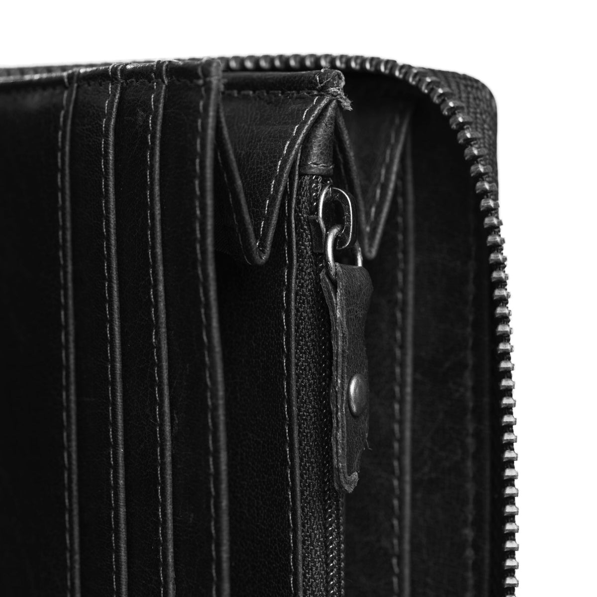 Vista interior Showing Dedicated Padded Laptop Sleeve &amp; Multi-Compartment Organization