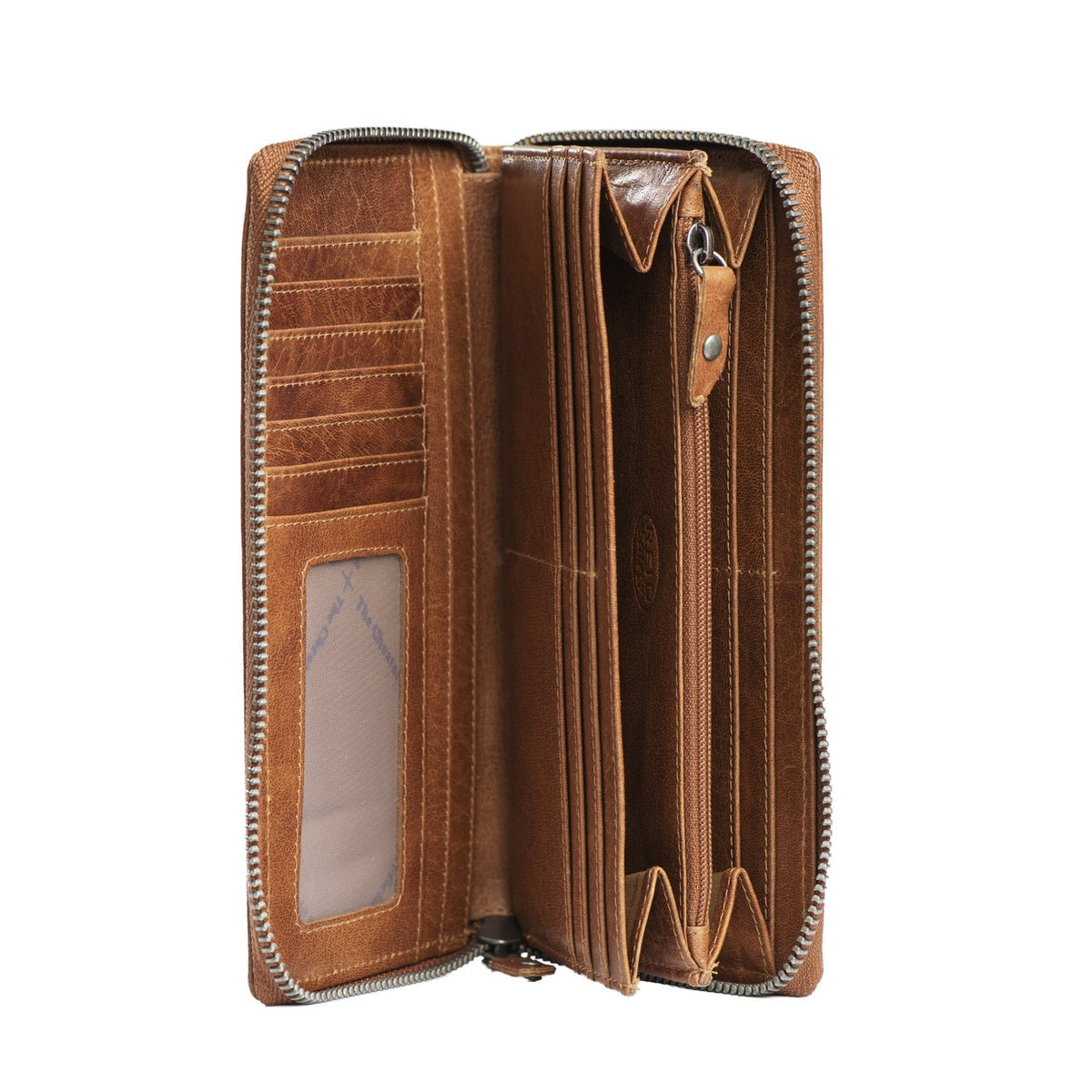 Havana Full-Grain Cartera de Cuero para Mujer – Vista alternativa del producto 3