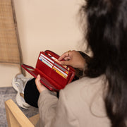 Havana Full-Grain Cartera de Cuero para Mujer – Vista alternativa del producto 3