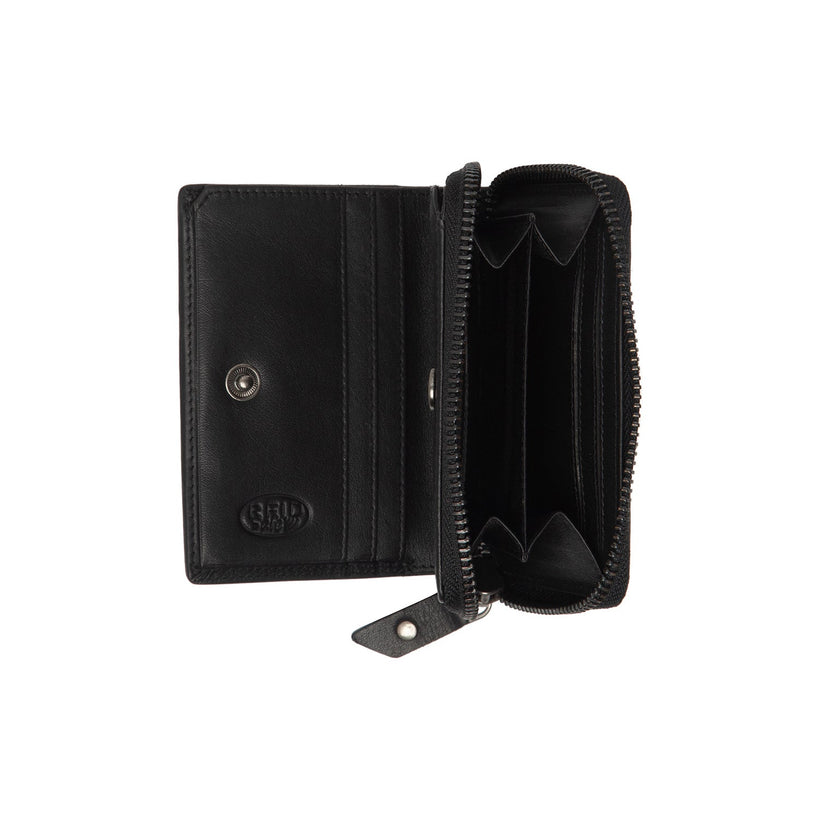 Lenwick Full-Grain Cartera de Cuero para Mujer