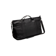 Mark Full-Grain Leather Weekender Bag para Mujer in Classic 100% Full-Grain Leather - Full Exterior Front Profile View | Comprar online