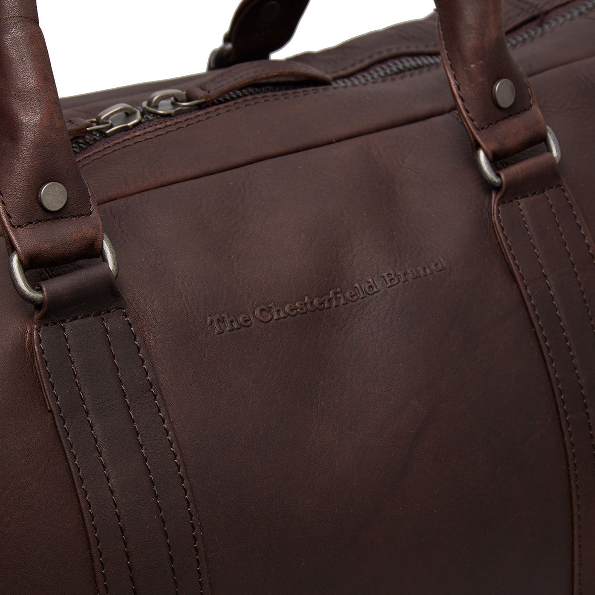 
Melbourne Bolsa de viaje weekender de cuero flor – alternate product view 3