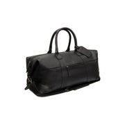 
Portsmouth II Bolsa de viaje weekender de cuero flor en clásico 100% cuero flor integral - Full Exterior Vista frontal y silueta entallada | Comprar online