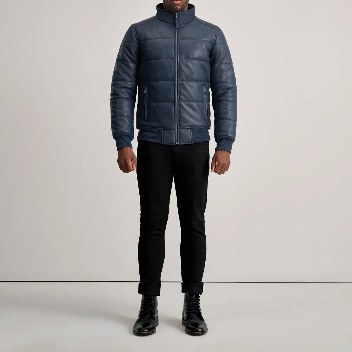 Lucas Cazadora Bomber de Cuero para Hombre – Vista alternativa del producto 3