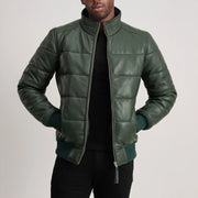 Lucas Cazadora Bomber de Cuero para Hombre – Vista alternativa del producto 1