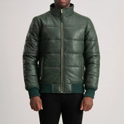 Lucas Cazadora Bomber de Cuero para Hombre – Vista alternativa del producto 4