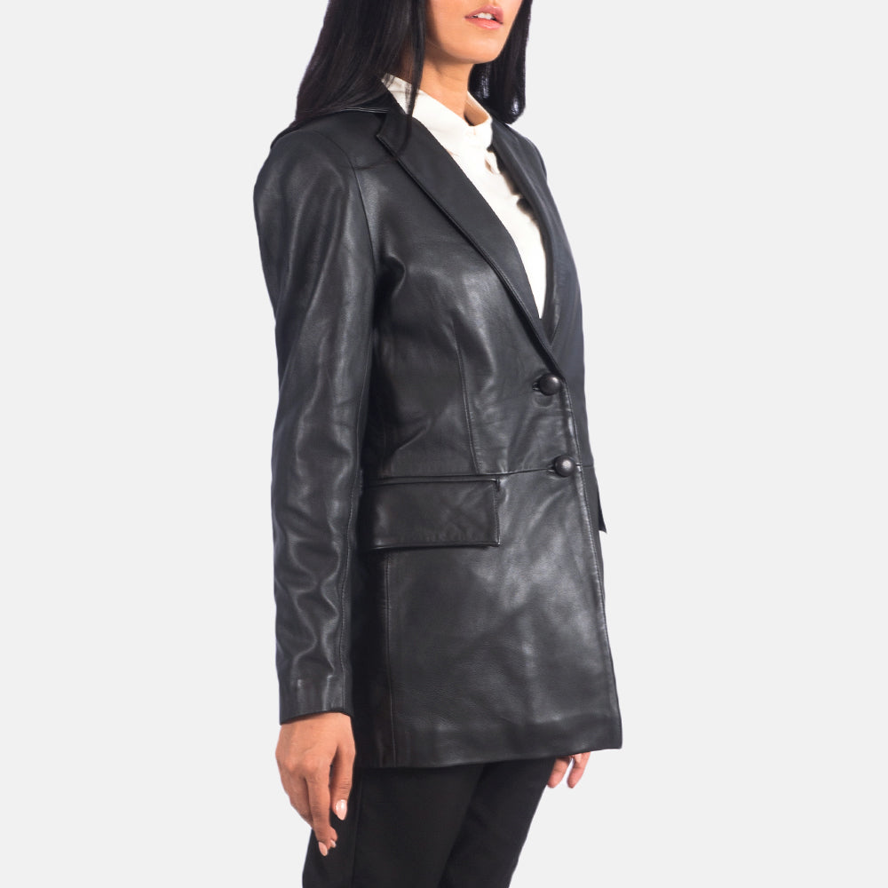 Marilyn Blazer de Cuero para Mujer – Vista alternativa del producto 5