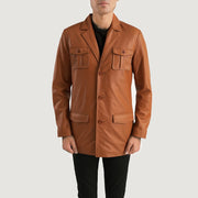 Ray Cutler Chaqueta de Cuero para Hombre – Vista alternativa del producto 1