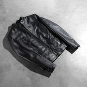 Rumella Chaqueta Biker de Cuero para Mujer – Vista alternativa del producto 8