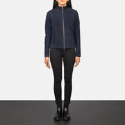 Rumella Chaqueta Biker de Cuero para Mujer – Vista alternativa del producto 3