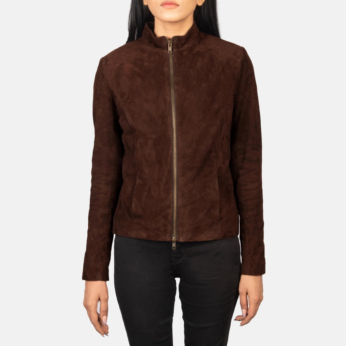 Rumella Chaqueta Biker de Cuero para Mujer – Vista alternativa del producto 4